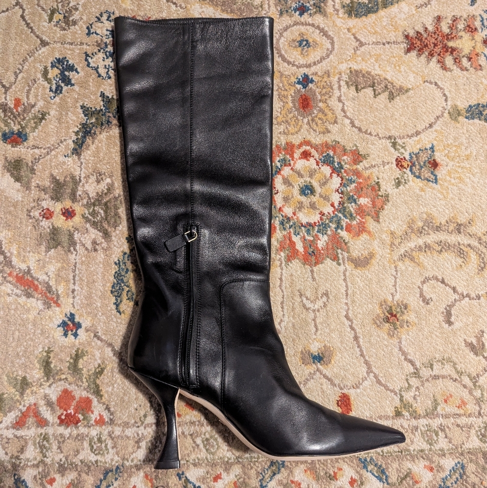 Stuart Weitzman Xcurve 85 Slouch Boots - Picture 4 of 14
